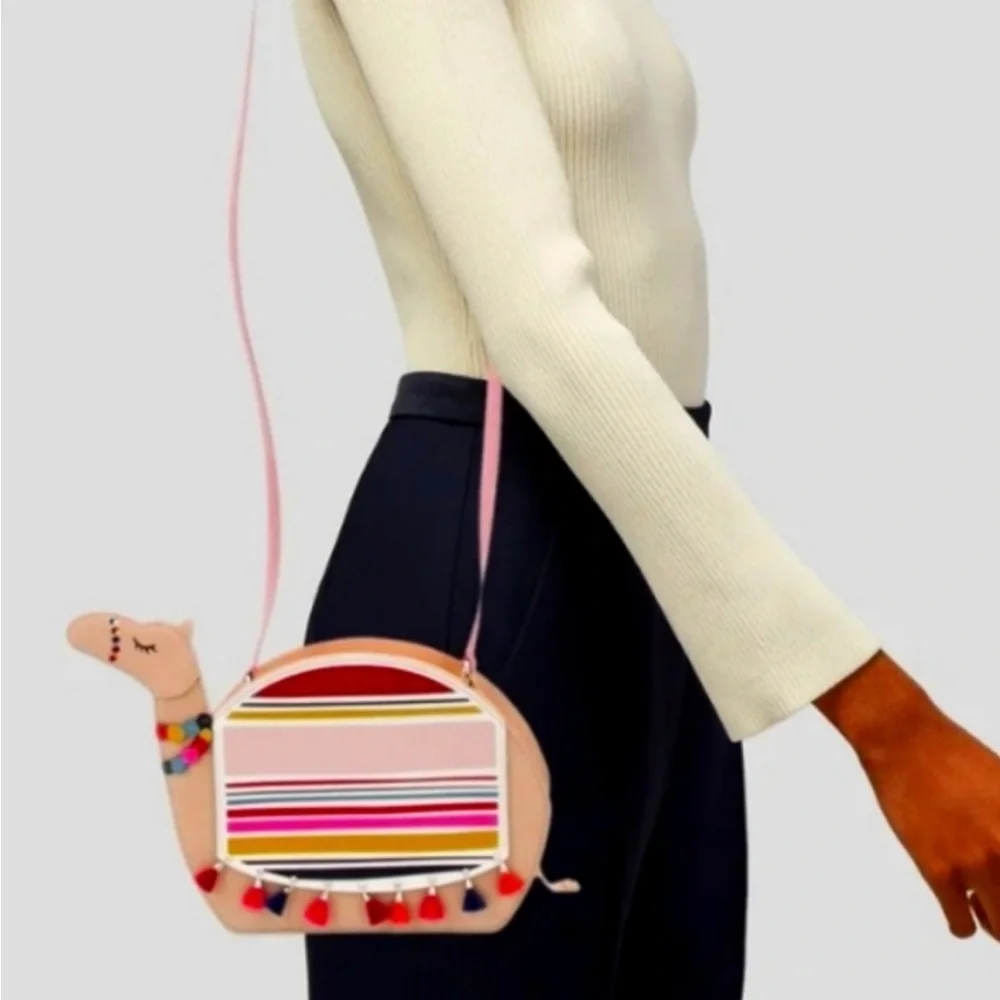 Kate Spade New York (KSNY) "Spice Things Up" Leather Camel Crossbody Bag - Picture 3 of 15